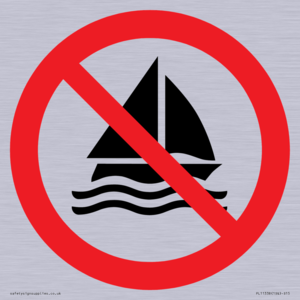 Prohibition: No sailing